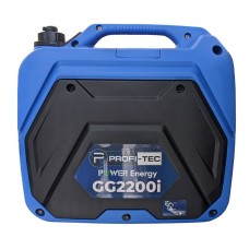 Інверторний бензиновий генератор PROFI-TEC GG2200i, 2,2 кВт,  одноциліндровий, чотиритактний, з повітряним охолодженням (005156)