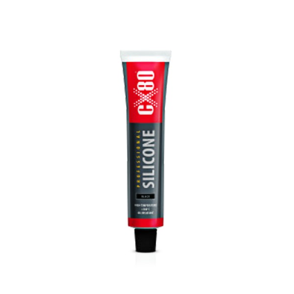 Герметик для формування прокладок CX-80 SILICONE PROFESSIONAL 80 мл чорний(80 BK)