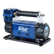 Компресор "ViTOL" K-71 "OFF ROAD MASTER"/10 атм/100-200 л/хв/>R18/манометр з дефлятором, запобіжний клапан (8 атм) (K-71)