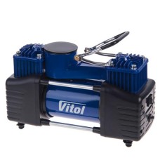 Компресор "ViTOL" K-72/10 атм/60 до 100 л/хв/R15 до R18/дефлятор/двоциліндровий (K-72)
