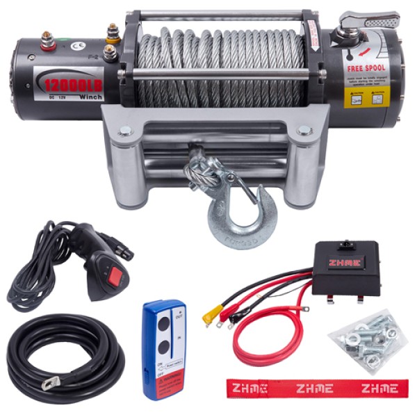 Лебедка ZHME PS-12000 12V/5.443т