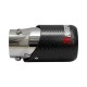 Насадка на глушитель Akrapovic одинарная 48-60-85 мм (М9803)