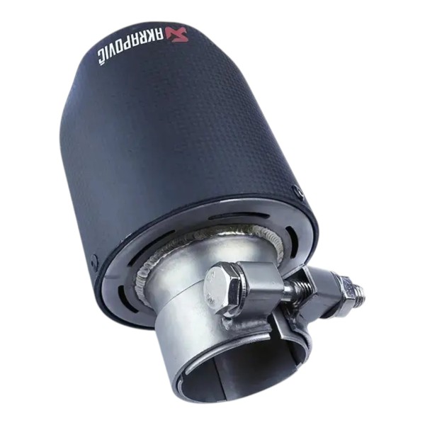 Насадка на глушитель Akrapovic одинарная 53-165 мм (ZB)