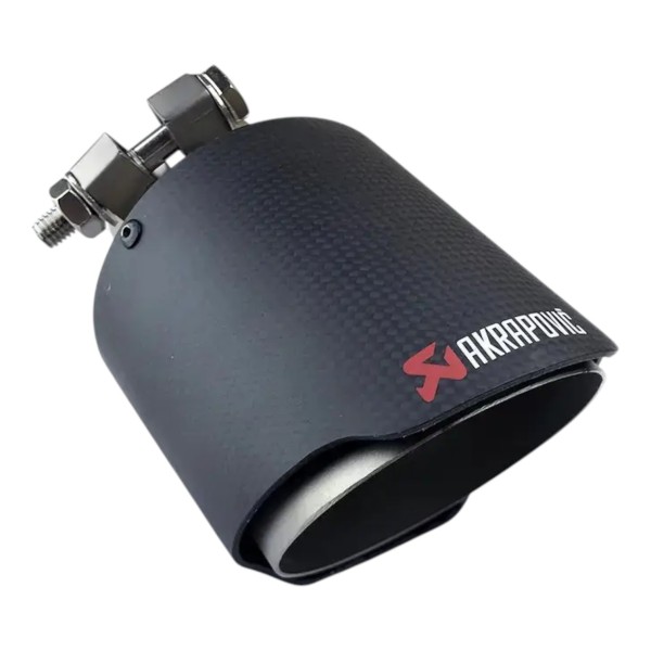 Насадка на глушитель Akrapovic одинарная 53-165 мм (ZB)