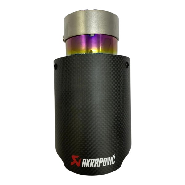 Насадка на глушитель Akrapovic одинарная 60-175 мм (ZBDC)