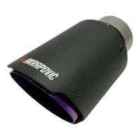 Насадка на глушитель Akrapovic одинарная 60-175 мм (ZBDC)