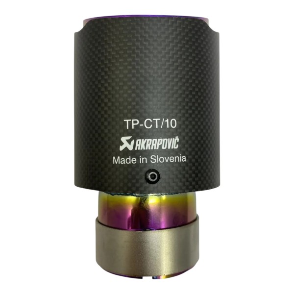 Насадка на глушитель Akrapovic одинарная 60-175 мм (ZBDC)