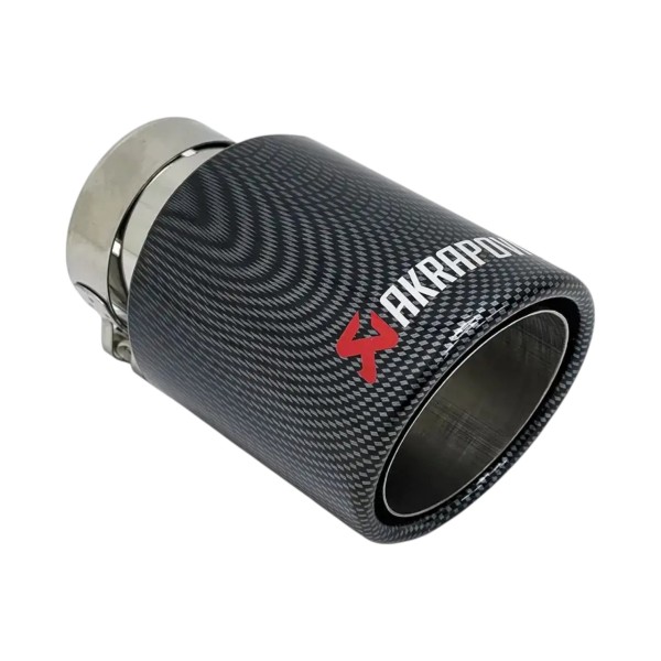 Насадка на глушитель Akrapovic одинарная 63-155 мм (89J)