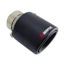 Насадка на глушитель Akrapovic одинарная 65-165 мм (JB)