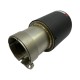 Насадка на глушитель Akrapovic одинарная 76-175 мм (JB)