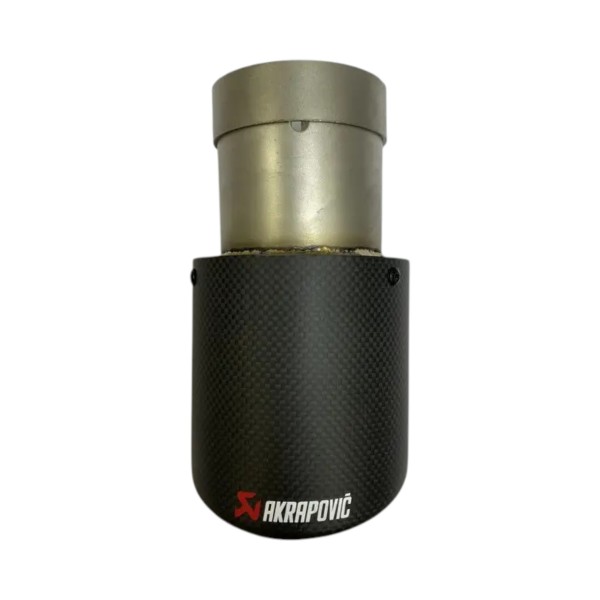 Насадка на глушитель Akrapovic одинарная 76-175 мм (JB)