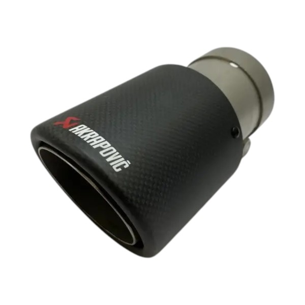 Насадка на глушитель Akrapovic одинарная 76-175 мм (JB)