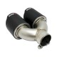 Насадка на глушитель Akrapovic двойная 65-235 мм (ZB)