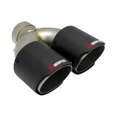 Насадка на глушник Akrapovic подвійна 65-235 мм (ZB)