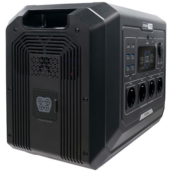 Портативная зарядная станция PROFI-TEC PPS2000 LiFePO₄, 2000 Вт, батарея 1024 Вт·ч (006854)