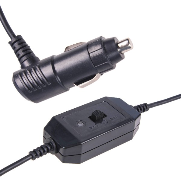 Автомобильный вентилятор 24V HX-T704 — 6", 12W, на клипсе, с двумя скоростями, салонный