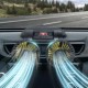 Автомобильный вентилятор 24V Leader 410 двойной от прикуривателя