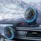 Автомобильный вентилятор 24V Leader 410 двойной от прикуривателя