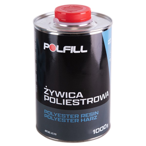 Смола ремонтная Polfill 1 kg с отвердителем (43310)