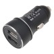 Автомобильное зарядное устройство Leader с 2 USB с подсветкой 5V 4.8A 12-24V Black