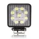 Фара світлодіодна Leader 6B 12-24V, 27W (9x3W), 2800Lm, EPISTAR Yellow, FLOOD 1 шт