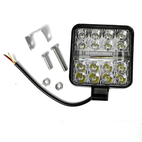 Фара робочого світла Leader 06-32 FLOOD 16Led x 2W (85 x 85 x 20) 10-30V/32W/6000K