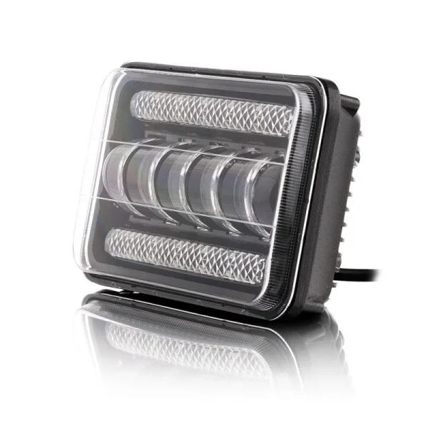 Фара рабочего света Leader + DRL 01-75 (168x108x78) 10-60 В / 75 Вт / 6000K