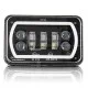 Фара рабочего света Leader 01 + DRL + поворот (170x108x70) 10-60 В / 75 Вт / 6000K