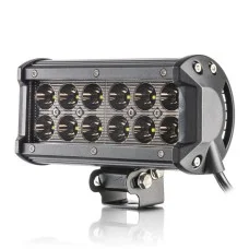 LED балка D 36W Graphite дальнє світло 165mm