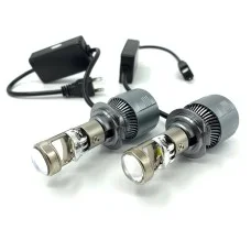 Світлодіодні лінзи Light X A80 H7 LED 5000K 12-24V 2 шт (EA01808)