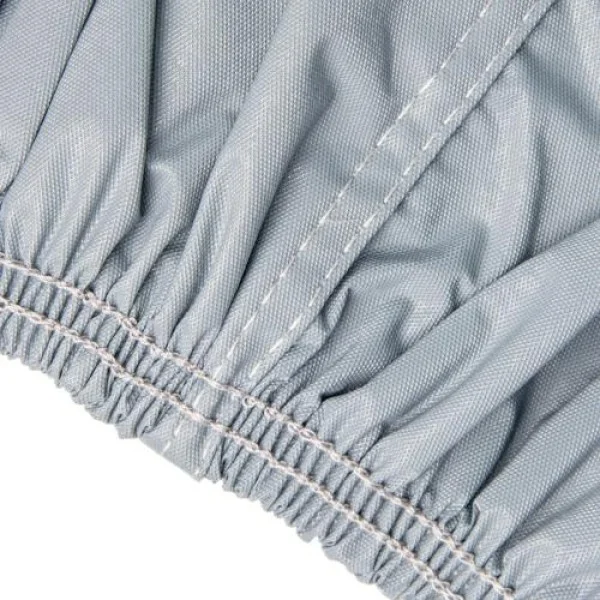 Тент автомобильный L джип/минивен PEVA+PP Cotton серый с подкладкой 457х185х145