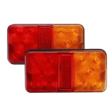 Ліхтар світлодіодний 10 LED задній 12V-80V для причепів 2 шт