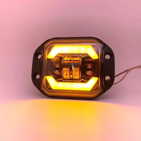 Фара світлодіодна Leader J09 FLOOD + SPOT + DRL 10-60V, 35W, 3200Lm 