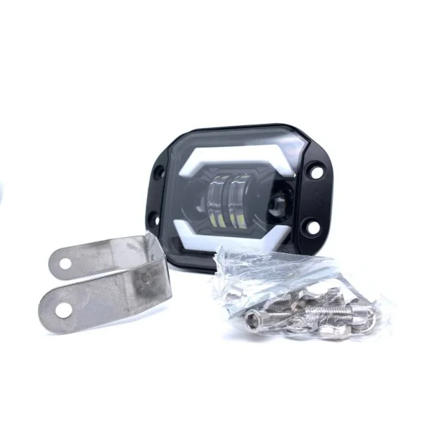 Фара світлодіодна Leader J09 FLOOD + SPOT + DRL 10-60V, 35W, 3200Lm 