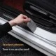 Наклейки на пороги Mitsubishi карбон - захисна плівка 4 шт