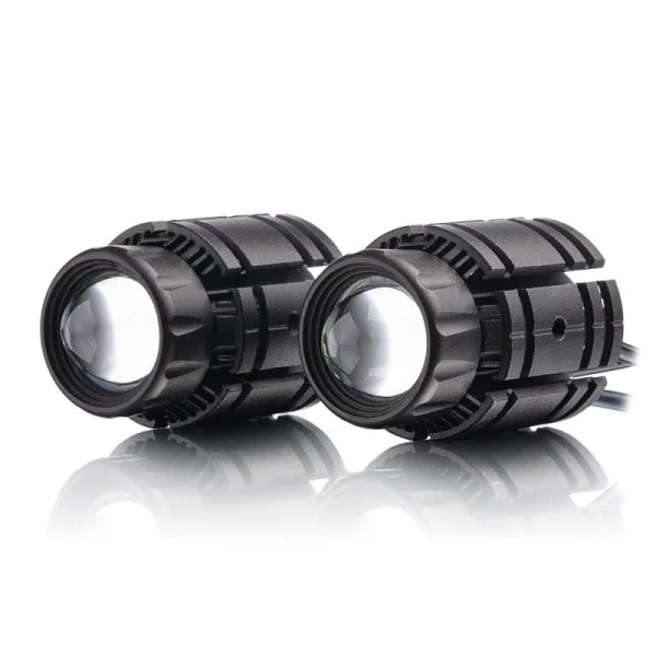 LED лінза Leader Bi-led 40W (W/Y) IP68 ближнє і дальнє світло з СТГ (к-т 2 шт)