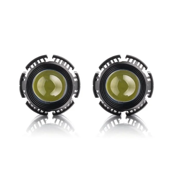 LED лінза Leader Bi-led 40W (W/Y) IP68 ближнє і дальнє світло з СТГ (к-т 2 шт)