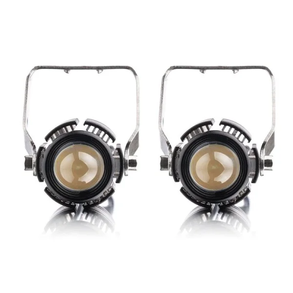 LED лінза Leader Bi-led 40W (W/Y) IP68 ближнє і дальнє світло з СТГ (к-т 2 шт)
