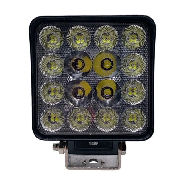Фара робочого світла Leader 0164 COMBO 52Led (105х125х50)/10-60V/58W/6000K 1шт