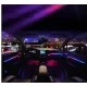 Подсветка салона авто Ambient light RGB 6в1 Bluetooth лента 12V