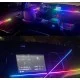 Подсветка салона авто Ambient light RGB 6в1 Bluetooth лента 12V