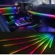 Подсветка салона авто Ambient light RGB 6в1 Bluetooth лента 12V
