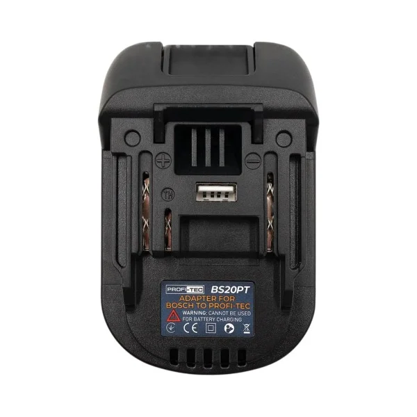 Адаптер PROFI-TEC BS20PT, с батареи Bosch на инструмент PROFI-TEC