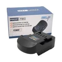 Адаптер PROFI-TEC PT20MTB, с батареи Makita на инструмент Metabo