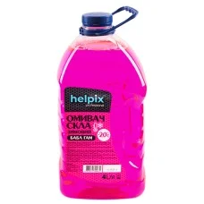 Омыватель стекол зимний HELPIX 4Л -20°C c ароматом БАБЛ ГАМ (4672)