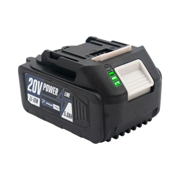 Аккумуляторная батарея PROFI-TEC PT2040EP POWERLine (20 В / 4.0 Ач, высокоточная, с индикатором)