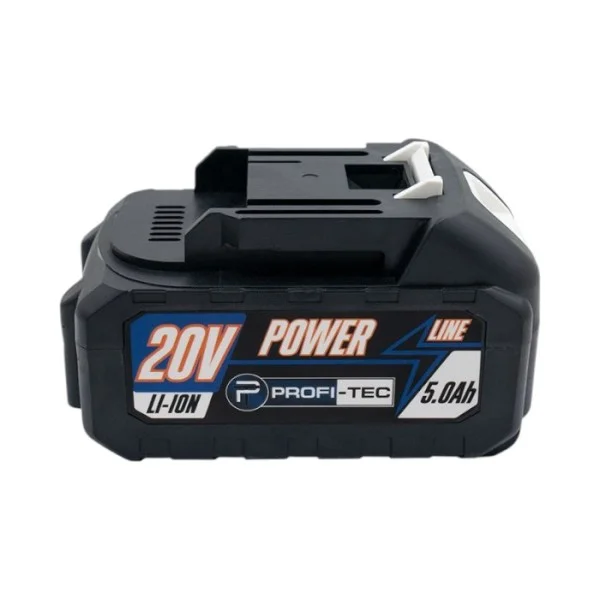 Аккумуляторная батарея PROFI-TEC PT2050DG POWERLine (20 В / 5.0 Ач, высокоточная, с индикатором)