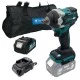 Аккумуляторный гайковерт PROFI-TEC DTW500BL POWERLine, 1×PT2040EP (4.0 Ач), зарядное устройство (007016)
