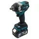 Аккумуляторный гайковерт PROFI-TEC DTW500BL POWERLine, 2×PT2040MP (4.0 Ач), зарядное устройство (006321)