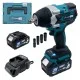 Аккумуляторный гайковерт PROFI-TEC DTW800BL POWERLine, 2×PT2040MP (4.0 Ач), зарядное устройство (006126)